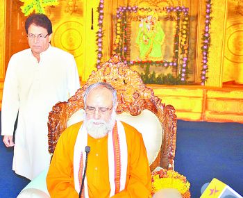 Guruji sitting